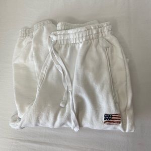 White Brandy Melville Sweats